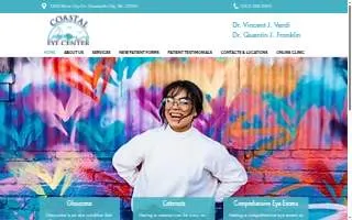 Coastal Eye Center of Elizabeth City website
