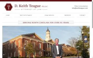 D. Keith Teague PLLC website