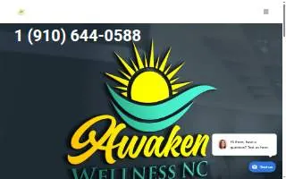 Awaken Wellness NC website