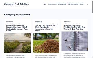 Complete Pest Solutions of Fayetteville N.C.