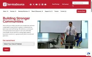 ServiceSource (Employment Source Inc.) website