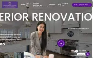 Superior Renovations NC of Fayetteville website