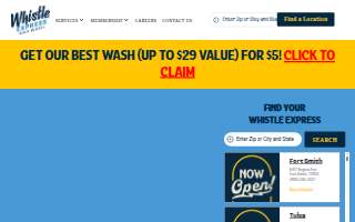 Whistle Express Car Wash of Fayetteville