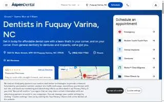 Aspen Dental - Fuquay Varina website