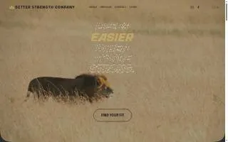 Better Strength Company website