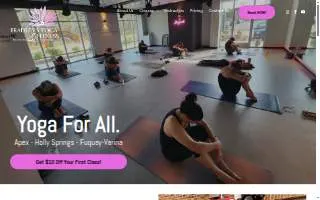 Bradley's Yoga and Fitness website