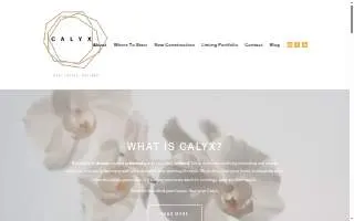 Calyx Living of Fuquay-Varina website