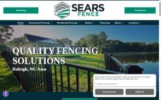 Sears Fence website