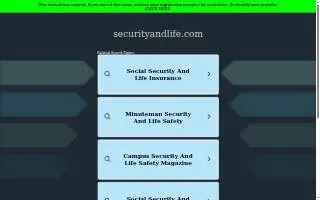 Security & Life Integrations of Fuquay-Varina website