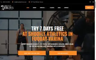 Shoofly Athletics website
