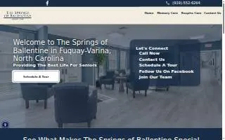 The Springs of Ballentine website
