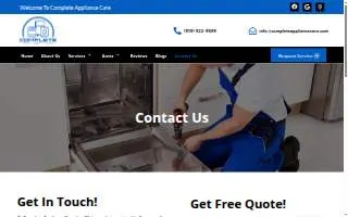 Complete Appliance Care, Inc. website