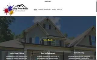 Grady Jones Paint website