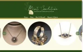 Mint Condition Jewelry website
