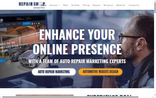 Repair Shop Websites