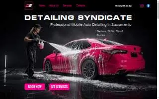 D's Mobile Detailing website