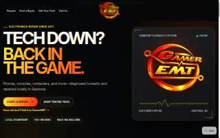 Gamer EMT website