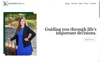 Kanwisher Law PLLC website