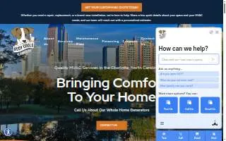 Rudy Cools Heating & Air Conditioning website