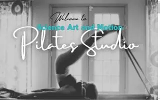 Science Art and Motion - Pilates Studio website