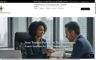 Straight Tax, LLC website