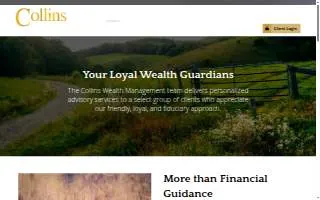 Collins Wealth Management of Goldsboro website