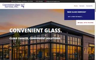 Convenient Glass Service, Inc. website