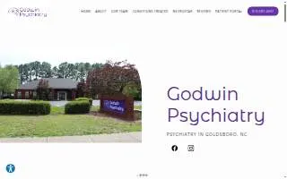 Godwin Psychiatry - Goldsboro website