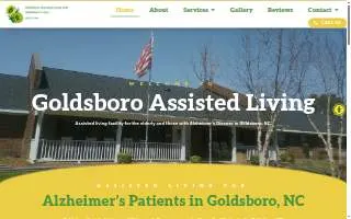 Goldsboro Assisted Living website
