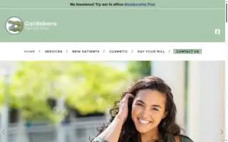 Goldsboro Dental Arts website