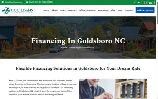 HCC Loans / Home Credit Corporation - Goldsboro website