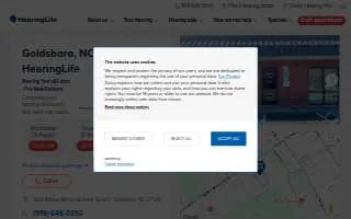 HearingLife of Goldsboro NC website