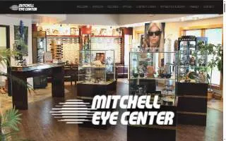 Mitchell Eye Center website