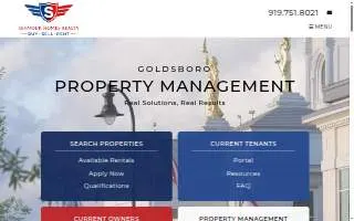 Seymour Homes Realty website