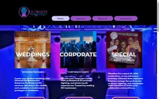 Ultimate Entertainment Solutions LLC website