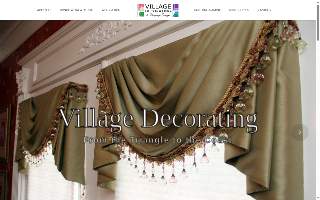 Village Decorating and Drapery Designs
