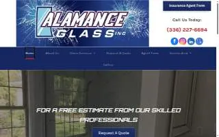 Alamance Glass of Graham website