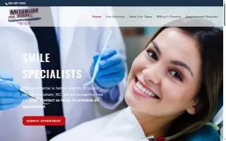Mitchum Dental website