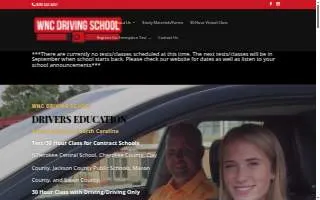 WNC Driving School of Graham website