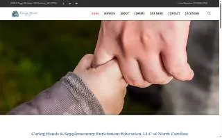 Caring Hands Home Health Inc website