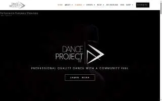 Dance Project of Greensboro website