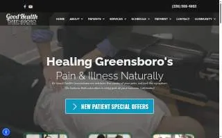Good Health Greensboro: David Huff, DC website