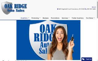 Oak Ridge Auto Sales