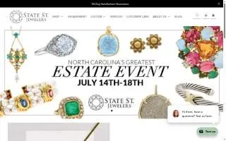 State St. Jewelers of Greensboro website