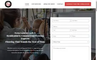 Carolina Commercial Flooring website