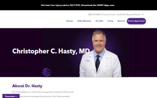 Christopher C. Hasty, MD
