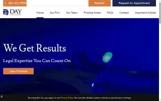 Day Law Firm website