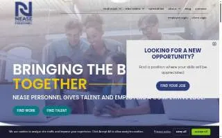 Nease Personnel website