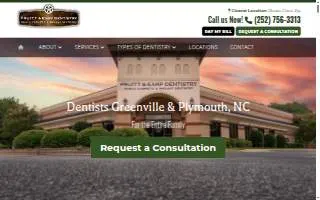 Pruitt & Earp Dentistry website