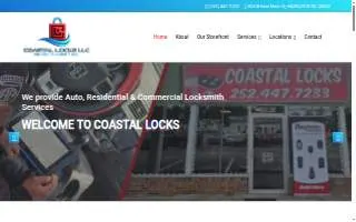 Coastal Locks of Havelock, New Bern, Morehead CIty, and Atlantic Beach website